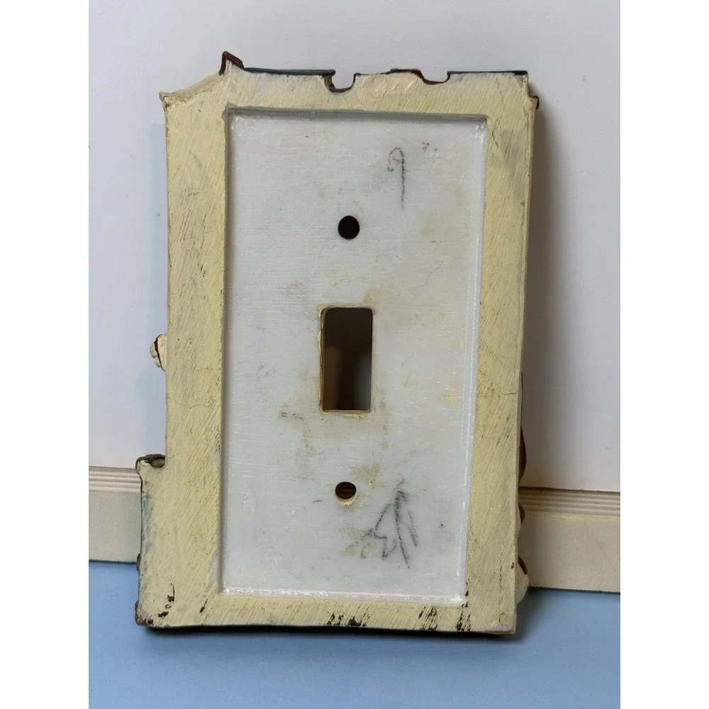 Vintage Teddy Bear Kids Toys Playroom 3D Light Switch Plate Wall Cover